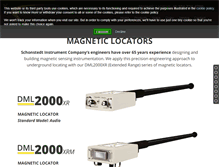 Tablet Screenshot of magneticlocator.com